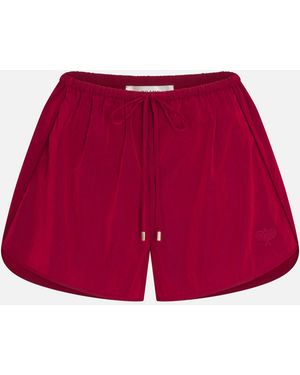 FRAME The Tennis Athletic Short - Red