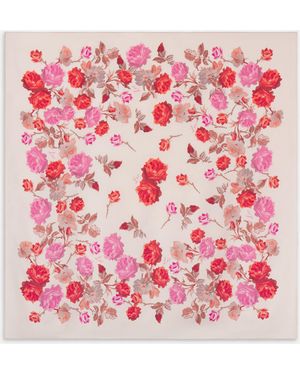FRAME The Lucky Silk Scarf - Pink