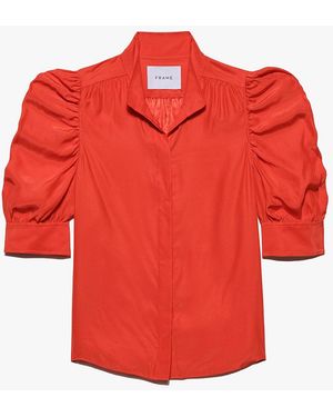 FRAME Gillian Top - Red
