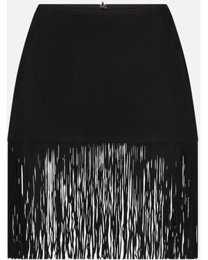 FRAME The Saddle Skirt - Black