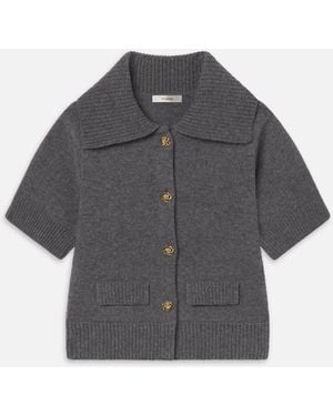 FRAME The Doll Cardi - Grey