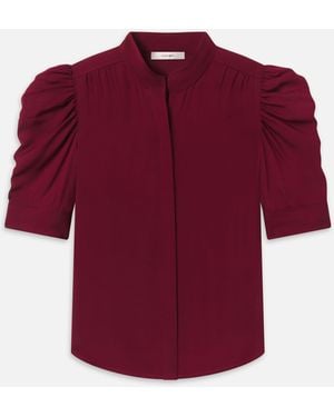 FRAME The Gillian Top - Red
