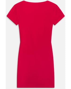 FRAME The Monaco Mini Dress - Pink