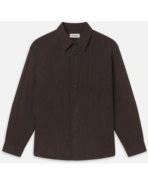 FRAME Soft Weave Shirt - Black