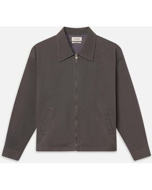 FRAME Canvas Trucker Jacket - Grey