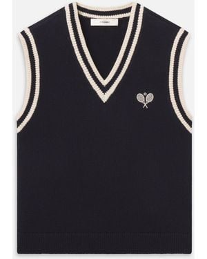 FRAME The Tennis Vest - Blue