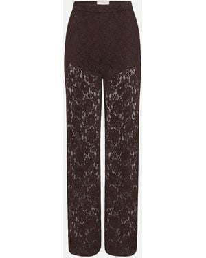 FRAME The Lace Pant - Brown