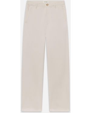 FRAME The Straight Chino - White