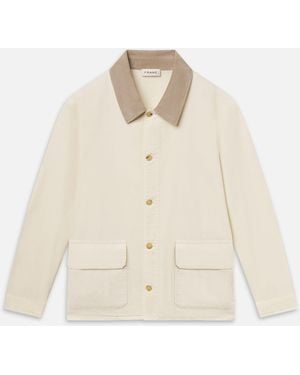 FRAME Canvas Jacket - White