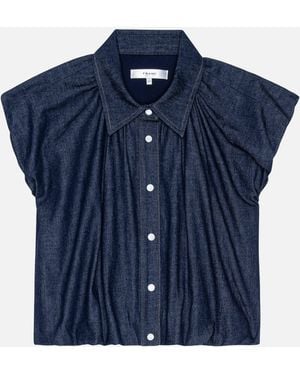 FRAME The Shell Top - Blue