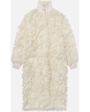 FRAME The Shaggy Coat - White