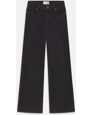 FRAME Le Slim Palazzo - Black