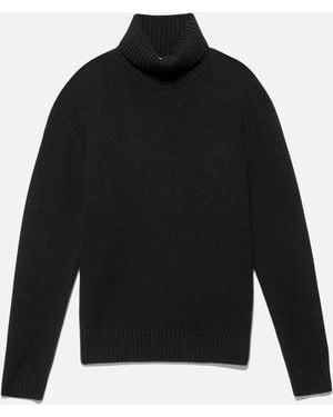 FRAME Cashmere Turtleneck - Black