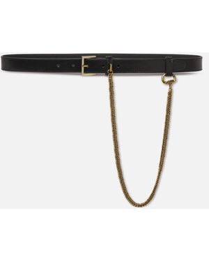 FRAME The Gilded Strand Belt - Black