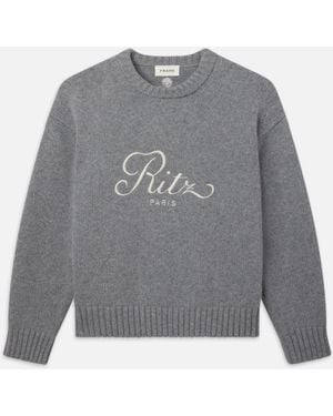 FRAME Ritz Cashmere Jumper - Grey