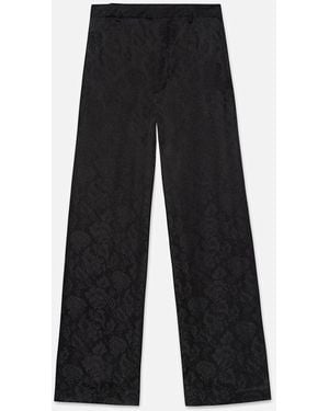 FRAME Ritz Pajama Trouser - Black