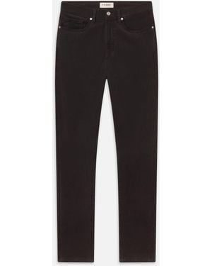 FRAME L'homme Slim Brushed Twill - Black