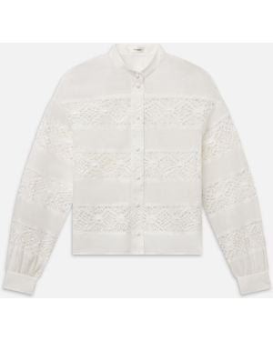 FRAME The Statement Heirloom Shirt - White