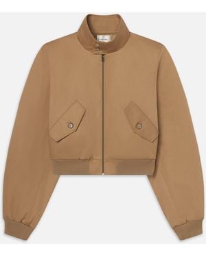 FRAME The Harrington Jacket - Natural