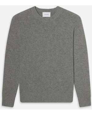 FRAME Cashmere Crewneck Jumper - Grey