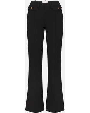 FRAME The Pixie Reboot Trouser Sculpted Seam - Black