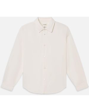 FRAME Relaxed Denim Shirt - White