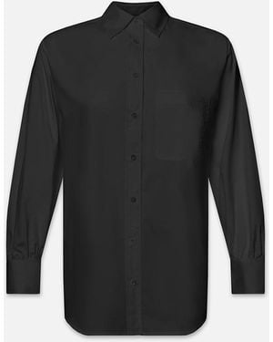 FRAME The Borrowed Pocket Shirt - Black