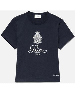 FRAME Ritz Tee - Blue