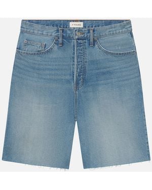 FRAME Baggy Shorts - Blue