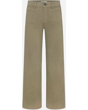 FRAME Le Slim Palazzo Modernist Pocket - Green