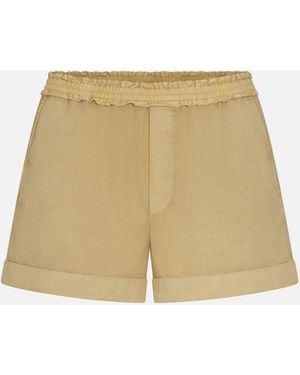 FRAME Sotheby's Cuffed Short - Natural