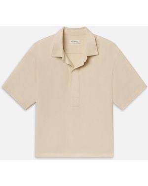 FRAME Henley Shirt - Natural