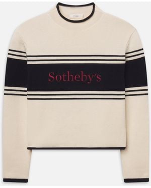 FRAME Sotheby's Rolled Jumper - White