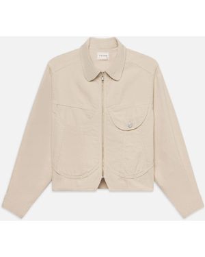 FRAME Corduroy Heart Jacket - Natural