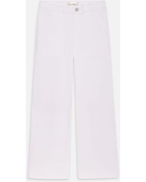 FRAME The Modern Pocket Wide - White