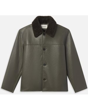 FRAME Shearling Jacket - Green