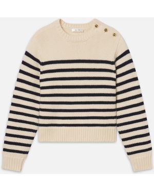 FRAME The Mariner Jumper - White