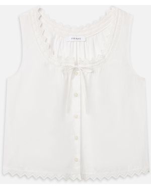FRAME The Serene Tank - White