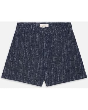 FRAME The Tweed Short - Blue