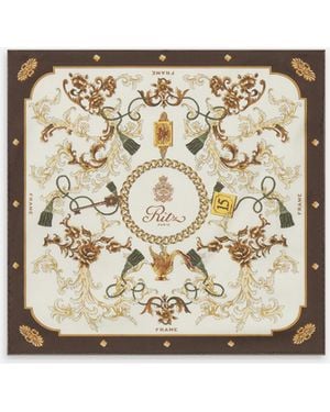 FRAME Ritz Silk Bracelet Scarf - Natural