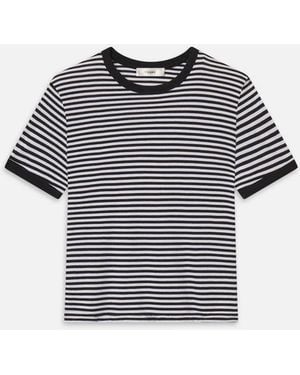 FRAME The Ringer Baby Tee - Multicolour