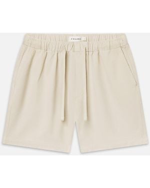 FRAME Canvas Shorts - Natural
