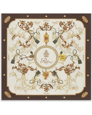 FRAME Ritz Silk Scarf - Metallic