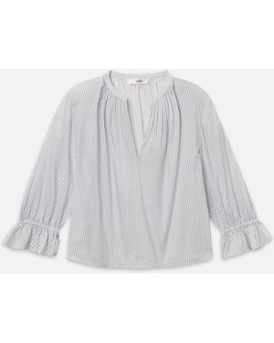 FRAME The Poet Blouse - White