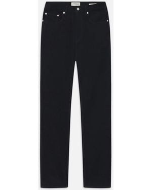 FRAME Modern Straight Stretch Twill - Black
