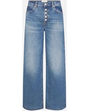 FRAME The Loose Exposed Buttons - Blue