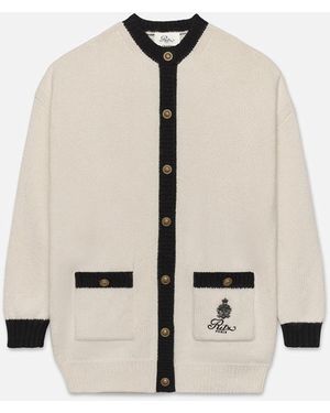 FRAME Ritz Cardigan - Natural