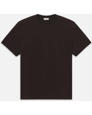 FRAME S/s Light Cotton Tee - Black