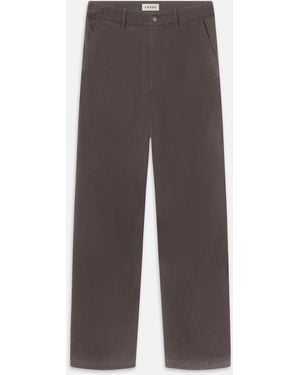 FRAME Cotton Chino Pants - Brown