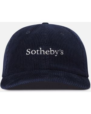 FRAME Sotheby's Corduroy Cap - Blue